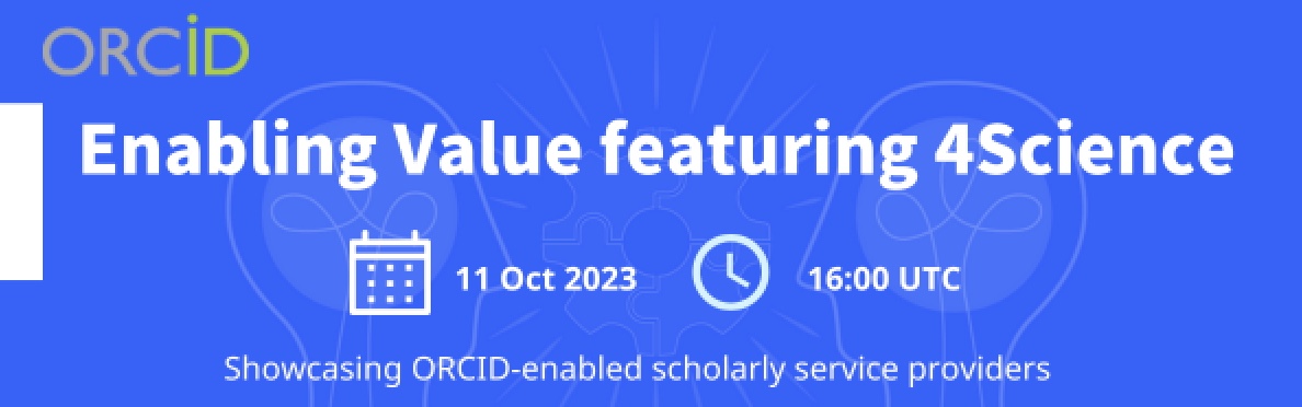 Enabling Value featuring 4Science webinar logo